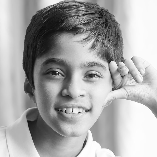 Portrait of Khush Nayak smiling